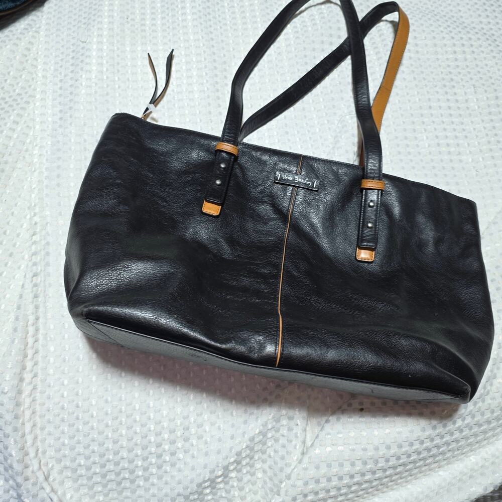 VERA BRADLEY GALLITIN LEATHER TOTE BAG
